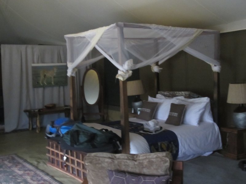 547 Tent interior